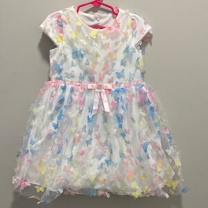 Colorful Butterfly Dress for Kids
